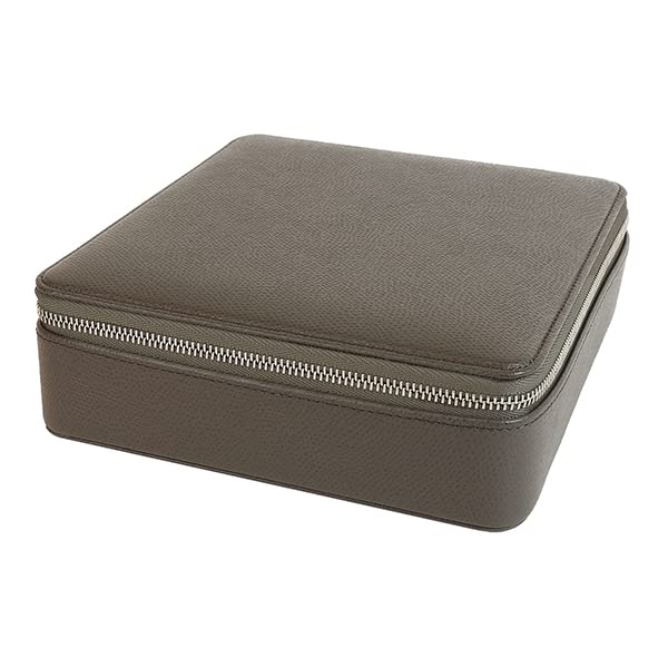 Leather Glasses Case (4 Pair Capacity) (84 Anchor Gray)