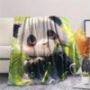 Coperta in Flanella con Stampa Panda, Alta Qualità, Confortevole per Tutte le Stagioni, Decorazione per la Casa, Calore e Comfort, Perfetta per Regali di Natale