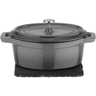 Mini Cocotte - - 718301 - Fonte D'acier Massive - Induction - Gris Anthracite