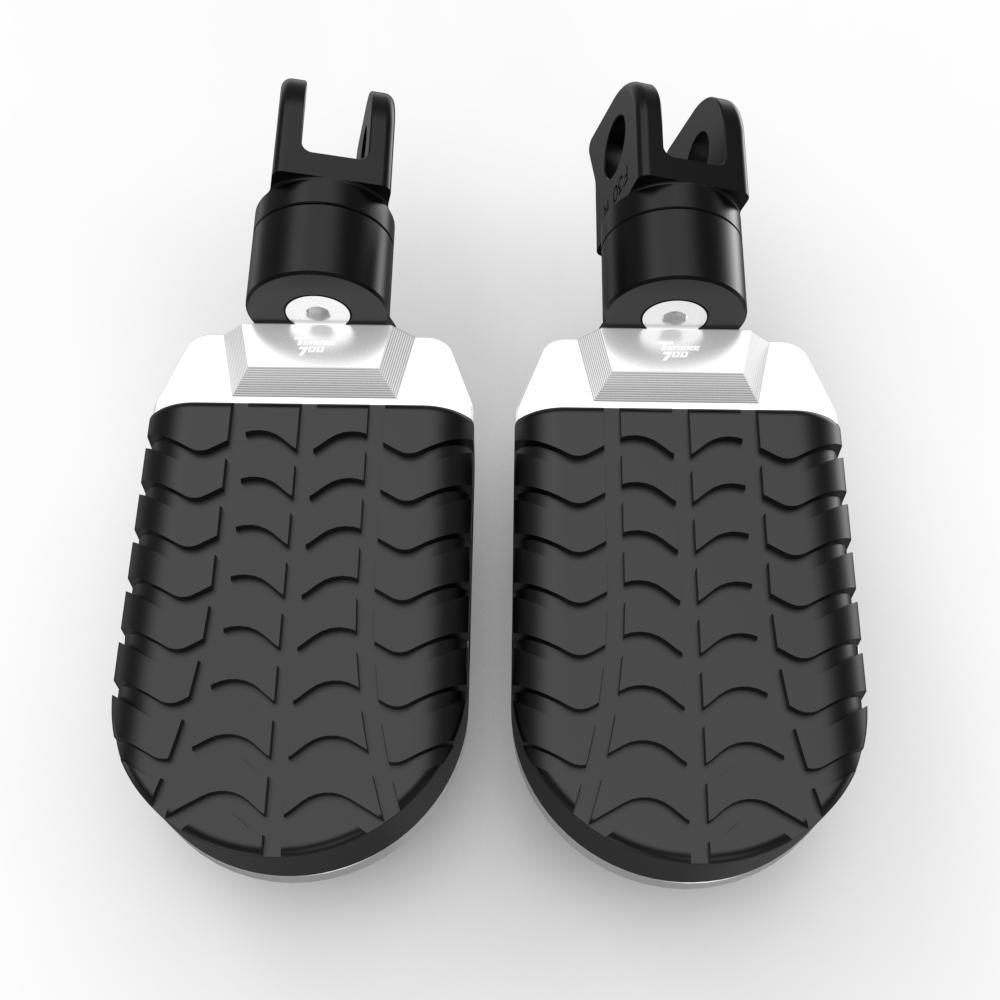 For Yamaha Tenere700/XTZ690 2019 2020 2021 2022 2023 2024 Motorcycle Front Footpegs Rests Rotatable Adjustable Footrest Footpegs