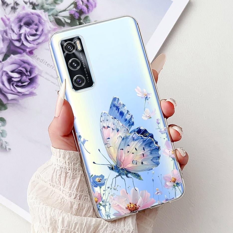 

For Vivo V20 SE Case V2022 V2023 New Fashion Painted Cover Clear Silicone Phone Case For Vivo V2022 V2023 V20 SE V20SE Soft Bags Vivo V2022 V2023