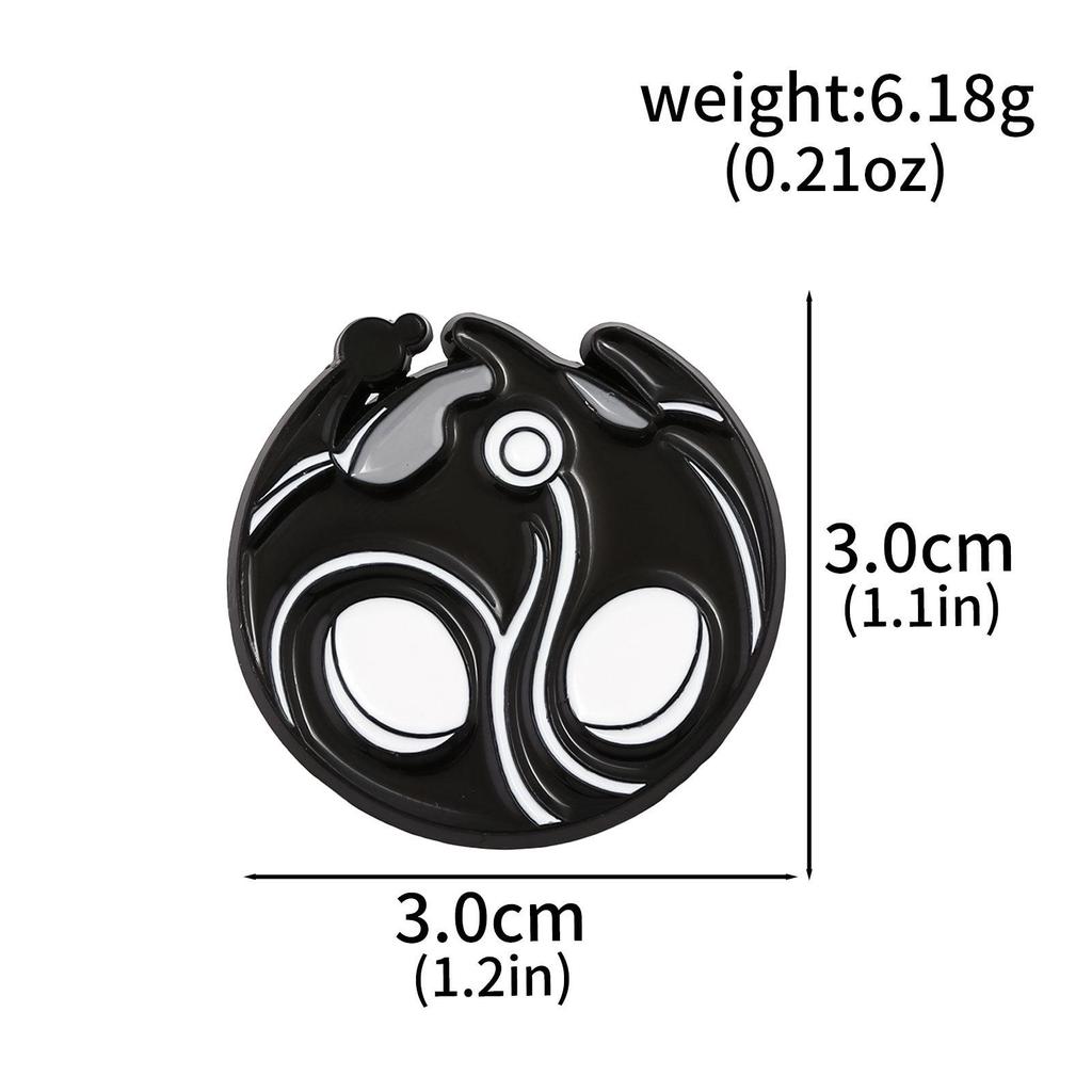 Hollow Knight Enamel Pin Badge Brooch Accessory