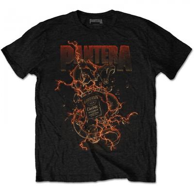 Pantera Unisex Adult Goddamn Whiskey Cotton T-Shirt