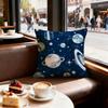 Starry Sky Texture Cushion Cover Set of  Decorative Short Plush Pillow Covers for Sofa Soft  Cushion Case X Cm