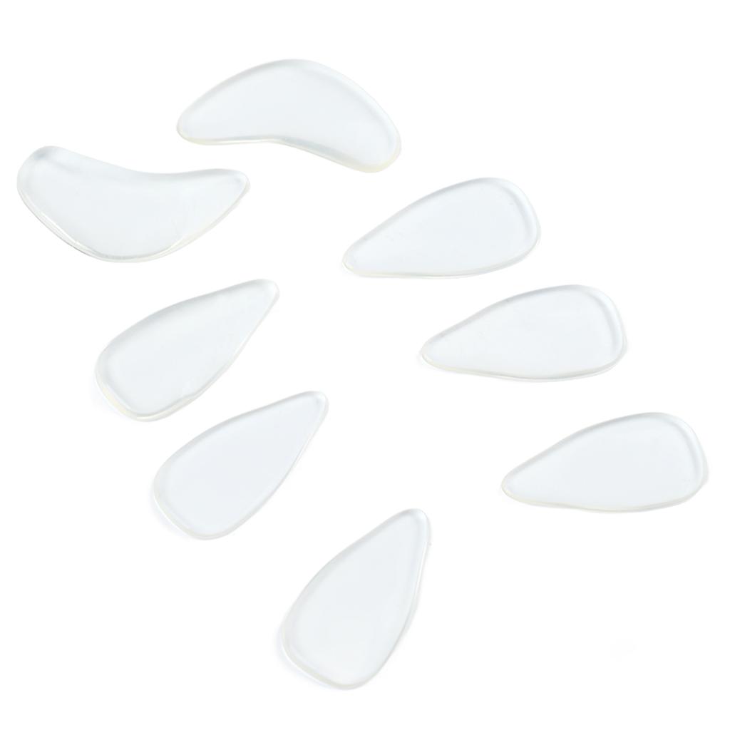 8Pcs Finger Picks Silicone Delicate Smoothly Appearance Elastic Professional Nail Covers