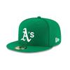 New Era Authentic Flat Visor MLB 7 ACPERF OAKATH ALT 25J Cap Oak/Alternate 1/2"