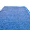 Floor Underlayment 37.2 m² 3mm Recycled Fiber Sound/Vapor Barrier Blue