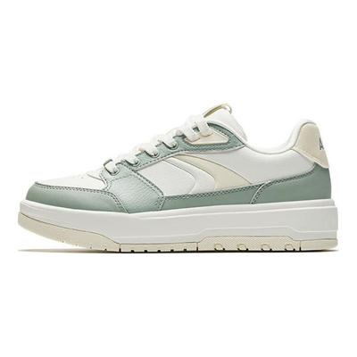 982 Moon Shadow Comfortable Versatile Non-Slip Shock Absorption Low-Top Sneakers Women Sneakers White Green 122518060-3