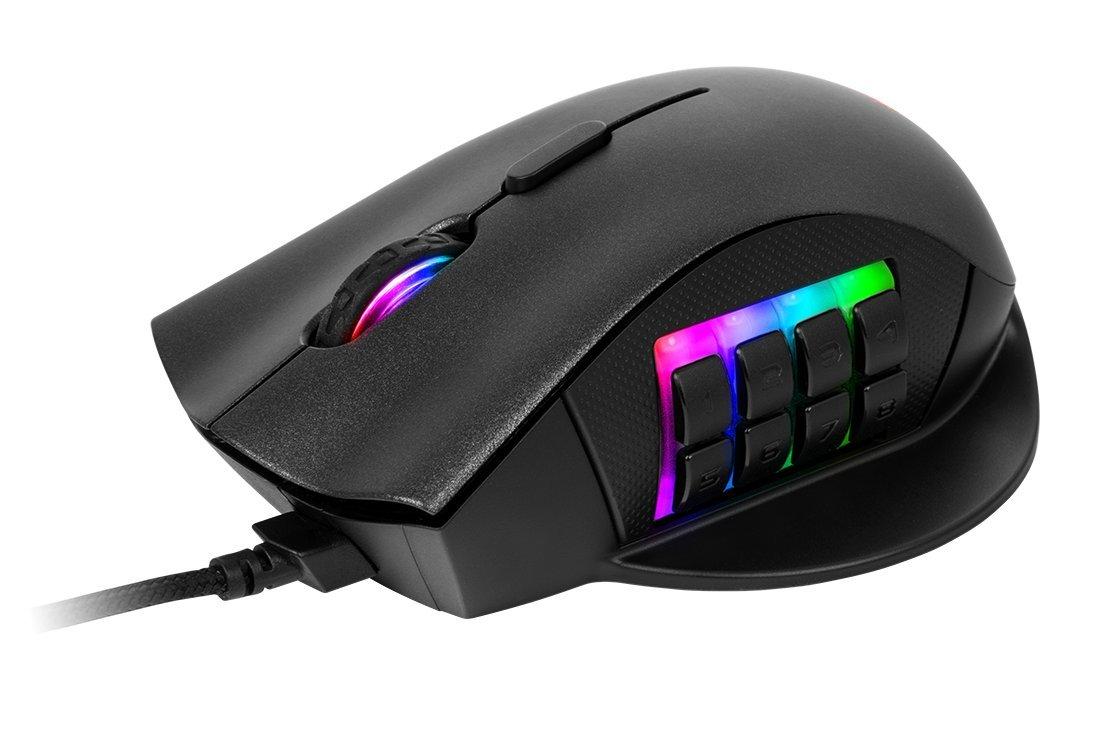 

Ігрова миша Thermaltake Tt eSPORTS Nemesis RGB з RGB MS319 [Оснащена світлодіодом] MO-NMS-WDOOBK-01