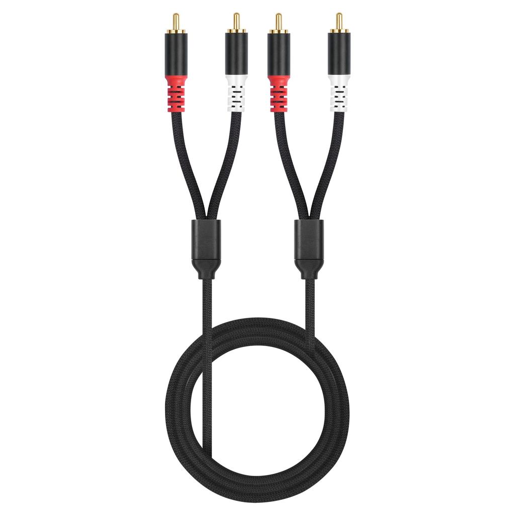 2RCA Male To 2RCA Male Stereo Sound Cables 2RCA Stereo Cable for Home Theater HDTV Amplifiers Systems Car Sound