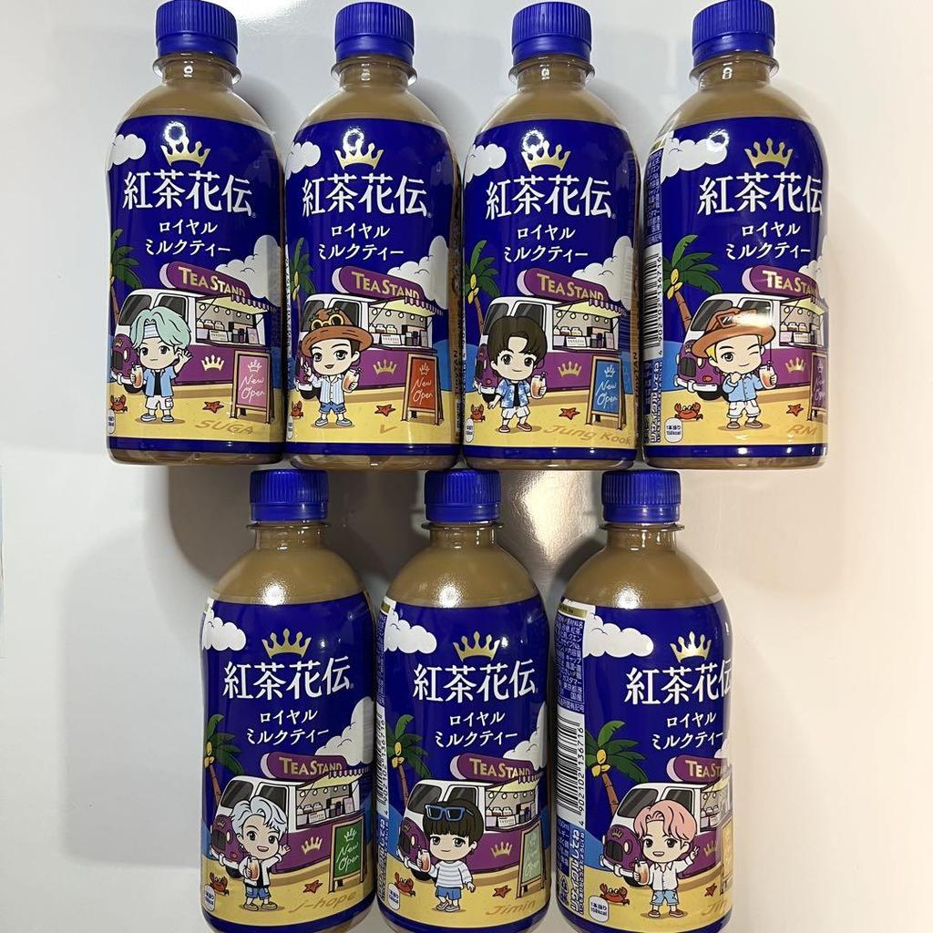 [USED] TinyTAN Kocha Kaden Royal Milk Tea, 7-Piece Set