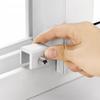Window Lock, Adjustable Sliding Door Lock With Key, Aluminum Window Security Safety Locks For Kids & Pets