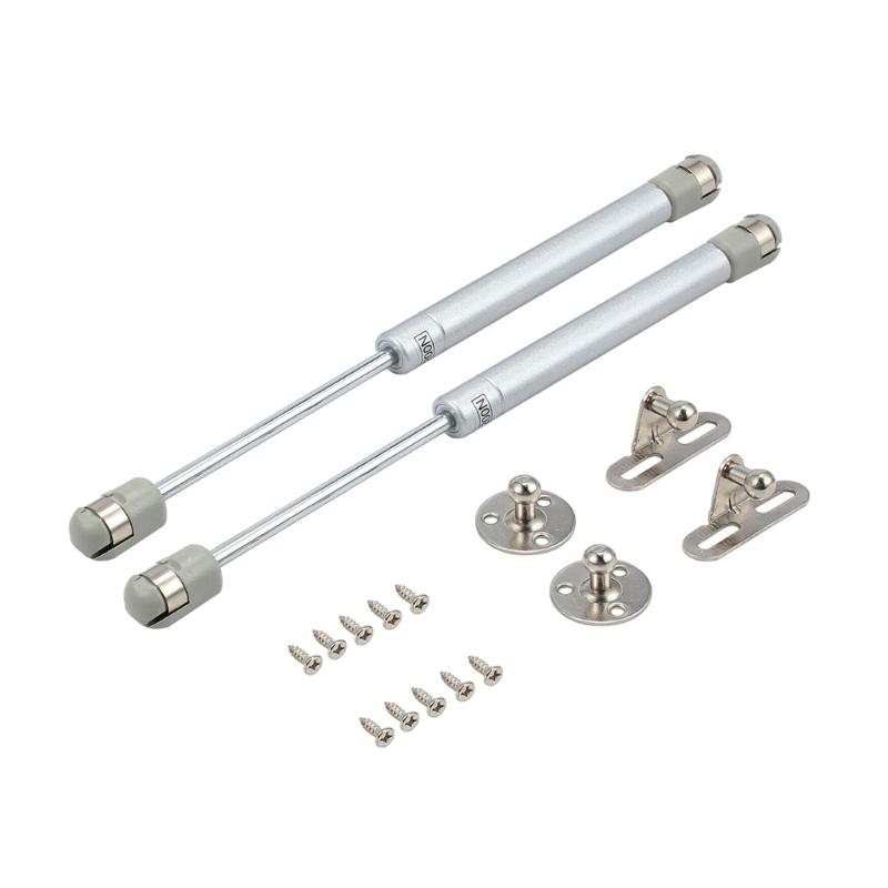 Door Hinges 200N Load Bearings Support Spring Struts Hydraulic Cabinet Support Simple Installation for Flip Up Door