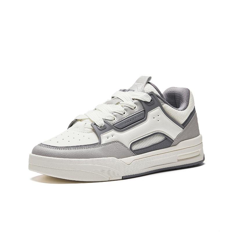 Anta Aojie 4 Lifestyle Series Men Skate Shoes White Grey 112618043-5