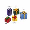10PCS Ornaments Simulation Decoration Accessories Miniature Christmas Gift Box Resin Jewelry 1/12 Scale