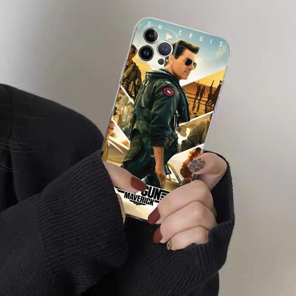 Movie Top Gun Maverick Phone Case For IPhone 16 15 8 7 6 6S Plus X SE XR XS 14 11 12 13 Mini Pro Max Mobile Case