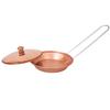 Quick Heating Copper Frying Pan Easy To Clean with Metal Handle