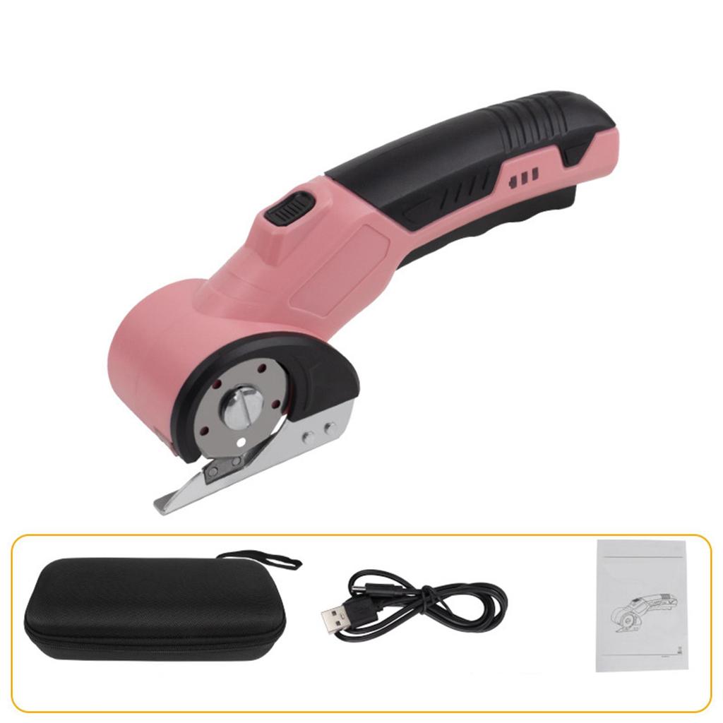 Electric Scissors Handheld Clothing Leather Tailor Cloth Scissors Small Carpet Lithium Electric Scissors
