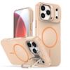 case for iphone 17 16 15 14 13 pro max Lens bracket protective cover magnetic Wireless Charging Shock Proof With Holder plain