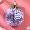Chenille Fruit Hand Towel: Absorbent, Quick-Dry, Creative Kitchen Hanging Wipe