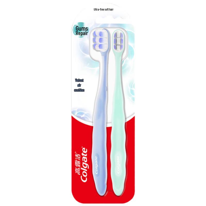 Colgate Velvet Cushion Toothbrush 2-Pack