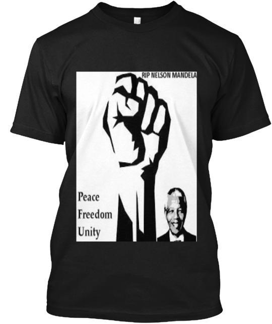 

Rest In Peace Nelson Mandela Tee T-Shirt Made in the USA Size S to 5XL Unisex T-Shirt M