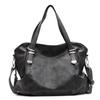 Large Capacity Shoulder Bags for Women Large Shopper Bag Solid Color Soft Leather Crossbody Handbag Ladies Retro Travel Tote Sac