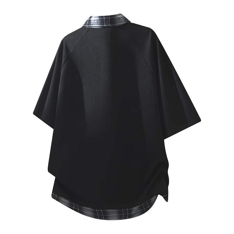 Wassup Sohot Men's Layered Look Short Sleeve T-Shirt