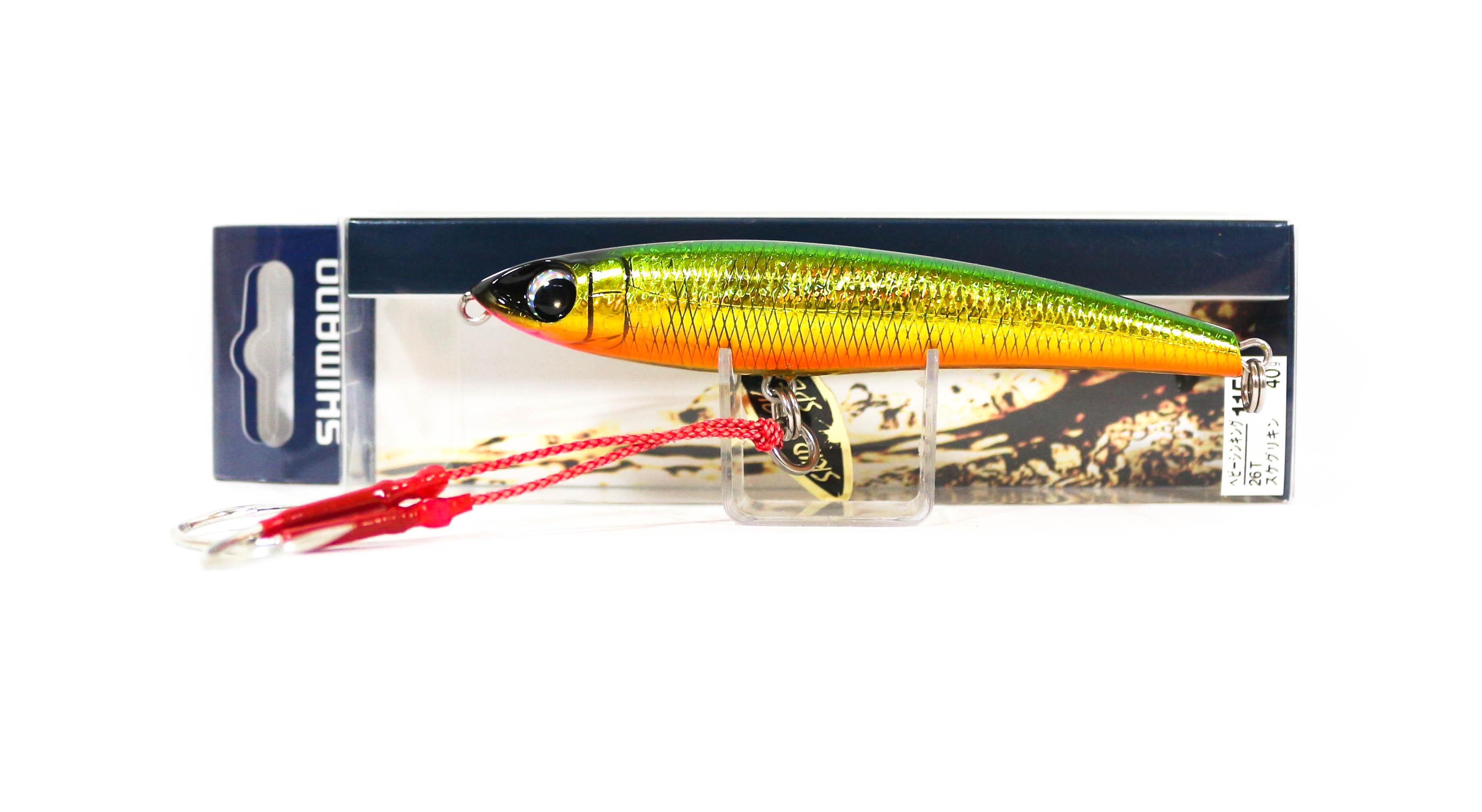 

Распродажа Shimano PB-1154 Ocea Pencil Skip Jack 115HS Тонущая приманка 26T 403308