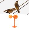 Bird Deterrent Wind Driven Reflective Rotating Magnetic Base Flying Bird Deterrent for Orchard Farm 