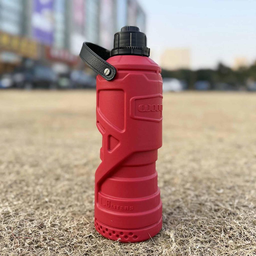 1,8-Liter Motorrad-Kraftstofftank, Becherhalter-Montagekanister, Leichtgewicht, Tragbar, Behälter,