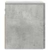 Wall Mounted Nightstand 2 pcs Concrete Grey 33 x 34.5 x 40 cm