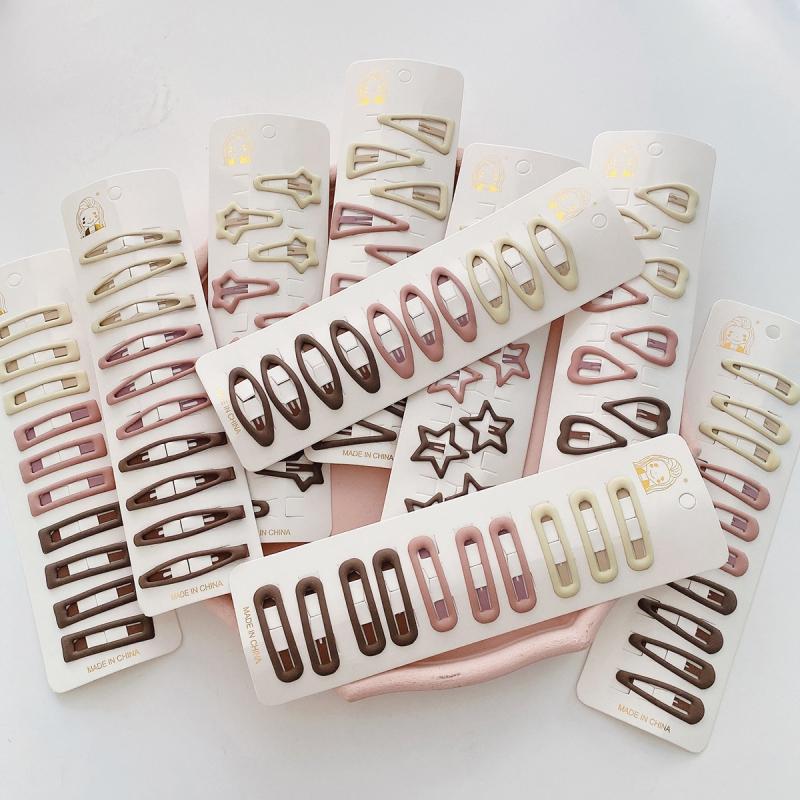 Agrafe De Păr Copii Cu Geometrie Golită Accesorii De Păr Fete Drăguțe Și Dulci