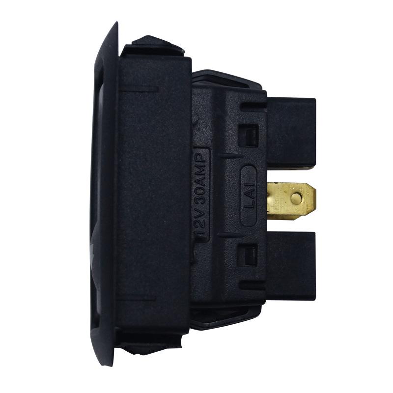 Buton comutator geam electric 10-30A pentru toate mașinile cu LED verde Comutator buton pentru mașină