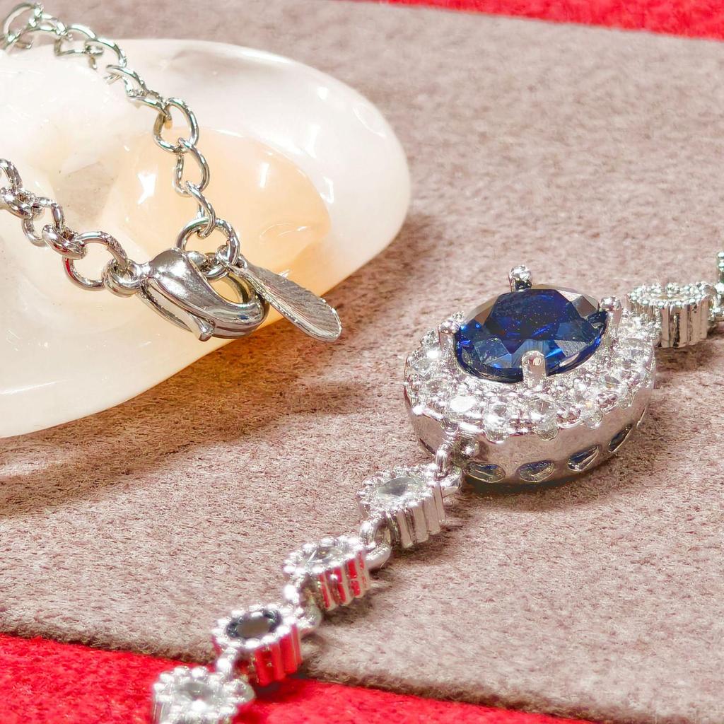 Gusen Jewelry: New Chinese Style Light Luxury Gemstone Bracelet for Women's Elegant Charm