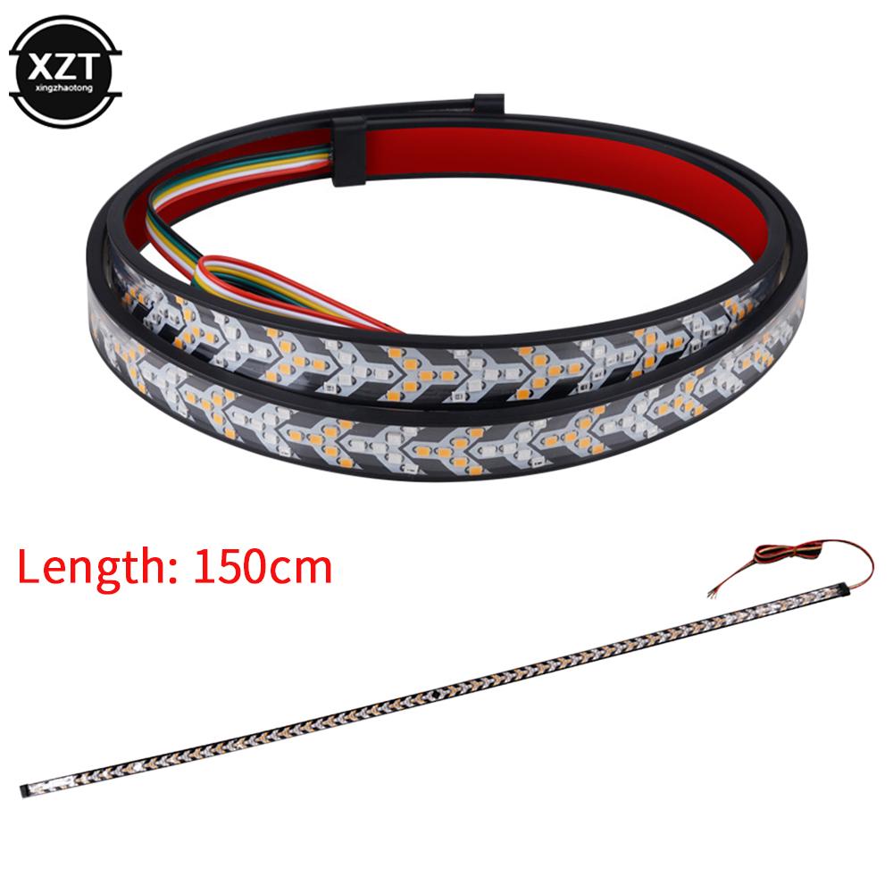 12 V/24 V Auto Brems Blinker Stamm SUV RV Flexible LED Streifen Licht Rückfahrscheinwerfer für Jeep Container Fracht Pickup Bakkie