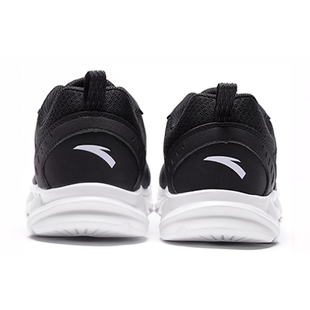 Anta Cushioning Slip Resistant Abrasion Resistant Breathable Lightweight Low top Running Shoes Men's Black 91815522-6