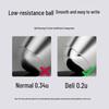 Deli Retractable Gel Pen Refills