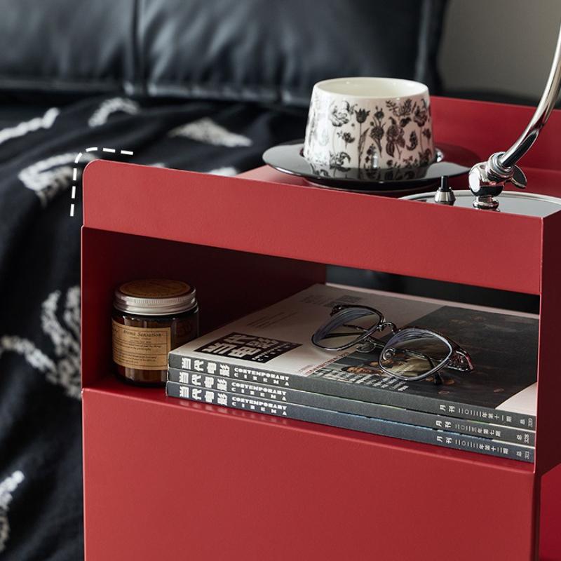 Removable Coffe Table Corner Minimalist Tea Tables on Wheel Morden Storage Beside Table Living Room Bedroom Bedside Cabinet