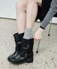 Avispa Camden Two-Belt Mid-Calf Boots_B315_2Colors_5Cm