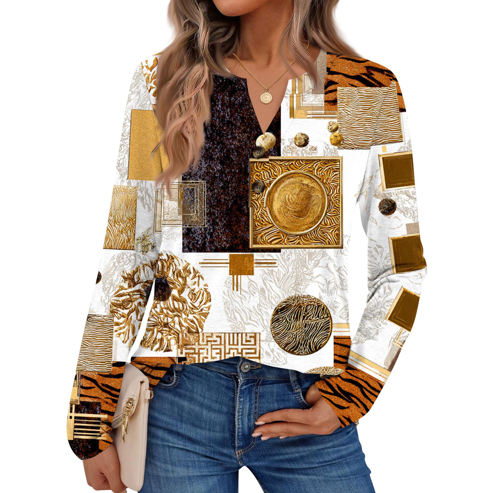 

Женская рубашка с цветочным принтом, с длинным рукавом, элегантные повседневные топы, модная рубашка XL белый