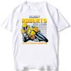 Kenny Roberts 1985 GP 500cc Gara Maglietta Uomo Manica Corta Hip Hop Ragazzo Avventura Sportivo Casual Top Bianchi Magliette da Motociclista