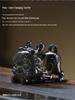 Color-Changing Pixiu Tea Pet with Gold Ingot - Tea Table Decoration & Kung Fu Tea Set Accessory