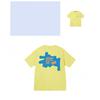 Mens Loose Fit Cotton Blend Short Sleeve T-Shirt With Cartoon Print Breathable Casual Tee Teens Adults