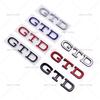 Adesivi Emblema Lettere Logo GTD Decalcomania Baule Posteriore Auto 3D ABS 4 5 6 7 MK4 MK5 MK6 MK7 Accessori