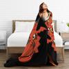 Jyarimon Gigimon Guilmon Growlmon Evolution Knitted Blankets Digimon  Wool Throw Blankets Summer Bedspreads