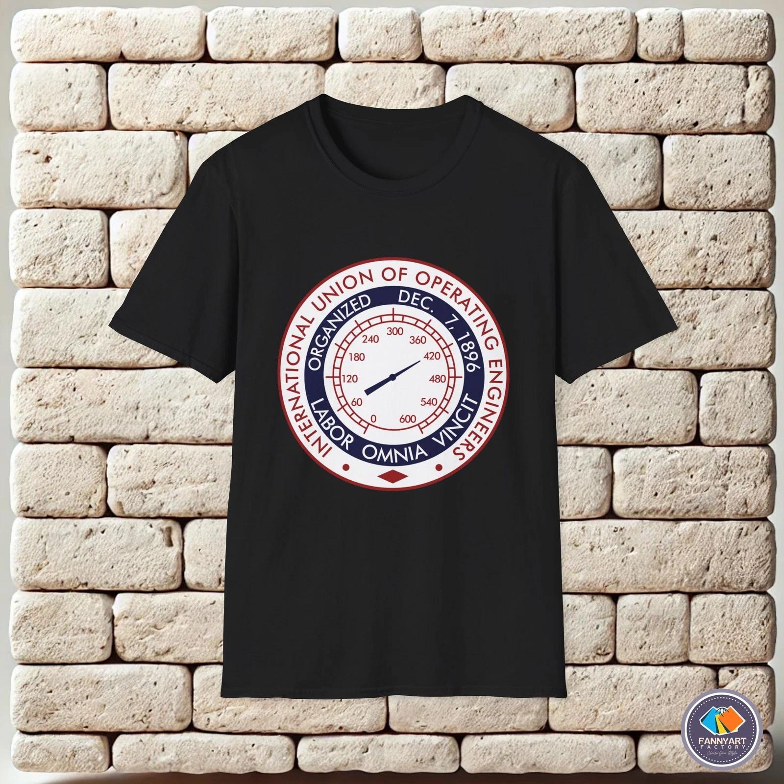 International Union of Operating Engineers Logo Unisex T-Shirt M