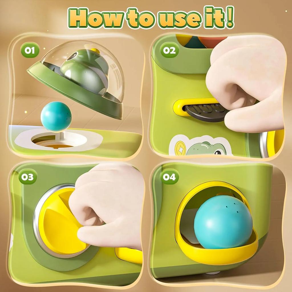 DinosaurClaw Machine Game for Kids,Mini Electronic Vending Claw Machine Arcade Game ,Prize Dispenser Toys for Girls Boys Gift