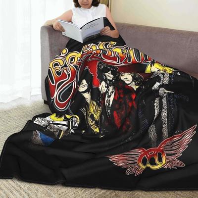 Aerosmith Abschiedstour Band Musik Decken Super Weiches Fleece Sofa Überwurfdecke für Zuhause Schlafzimmer Outdoor Decken Tagesdecke Steppdecke