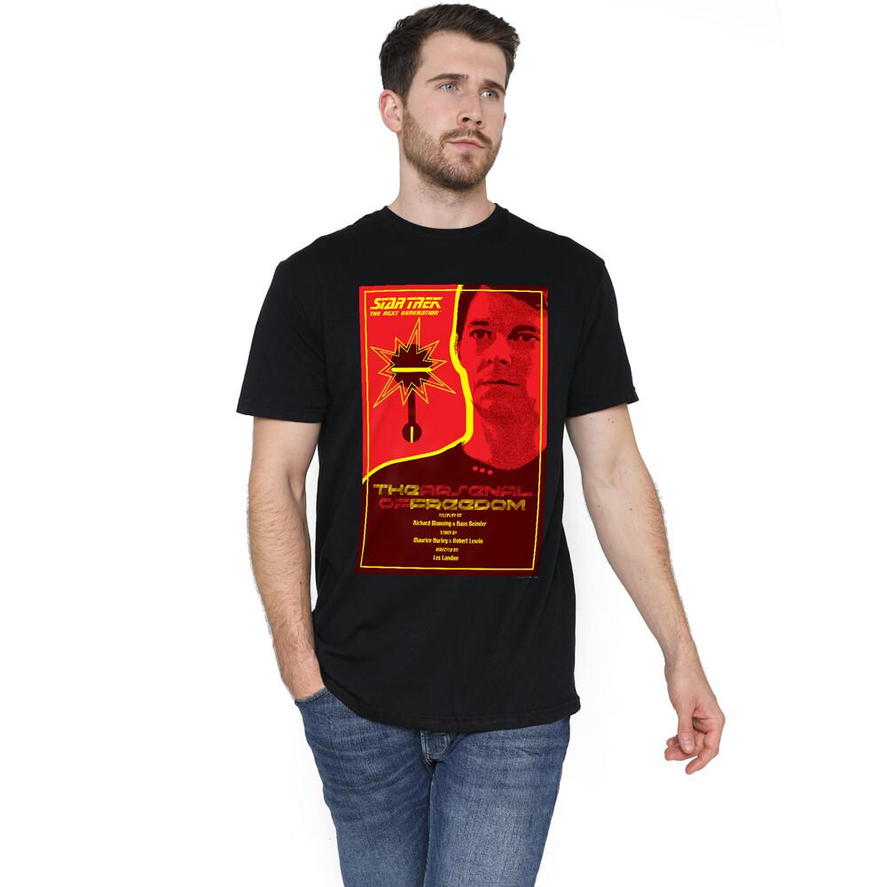 Star Trek TNG Season 1 Episode 21 T-Shirt S-2XL Black XXXXL